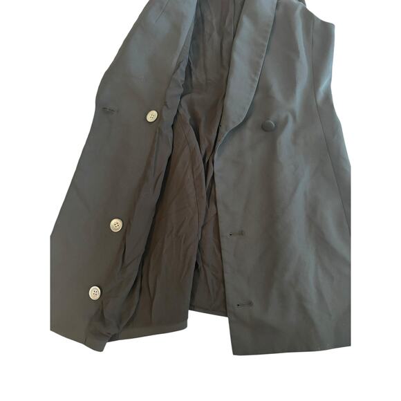 BABATON LONGLINE VEST FRONT BUTTON SIZE 4 BLACK NWOT - Picture 3 of 7